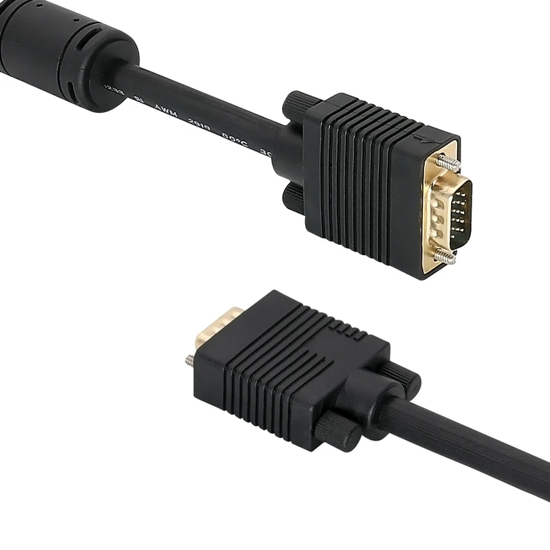 Premium 1080P 3+6 1M 1.5M 2M audio video Male-Male vga cable