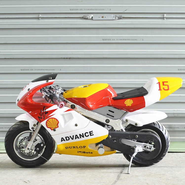 Low price 2-Stroke 50cc Mini Pocket Bikes motorcycle for sale