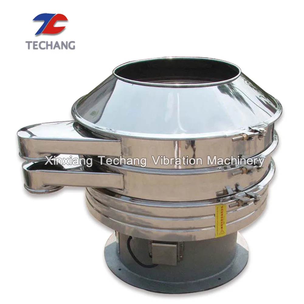 
Stainless steel rotary vibrating screen/ circular vibrating sieve for starch 