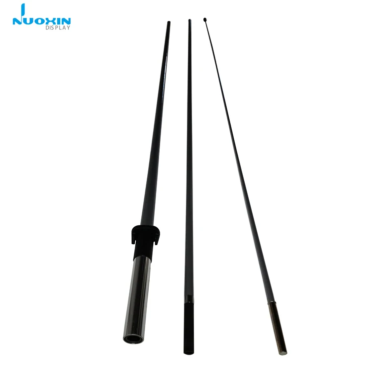 4.6M Fiberglass and Aluminum Flexible Beach Flag Pole Feather Flag Pole Accessories