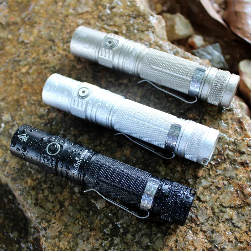 2023 Aluminum 18650 Lithium Battery Emergency Pocket  Led Flashlight  chargeable Mini Led Flashlight