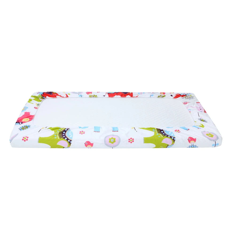 Breathable 100% cotton baby bedding set crib sheets