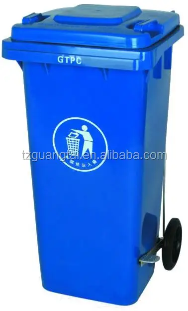 120 Liter Plastic Wheelie/Wheeled/Mobile Trash Bin/Waste Bin/Garbage Container/Dustbin