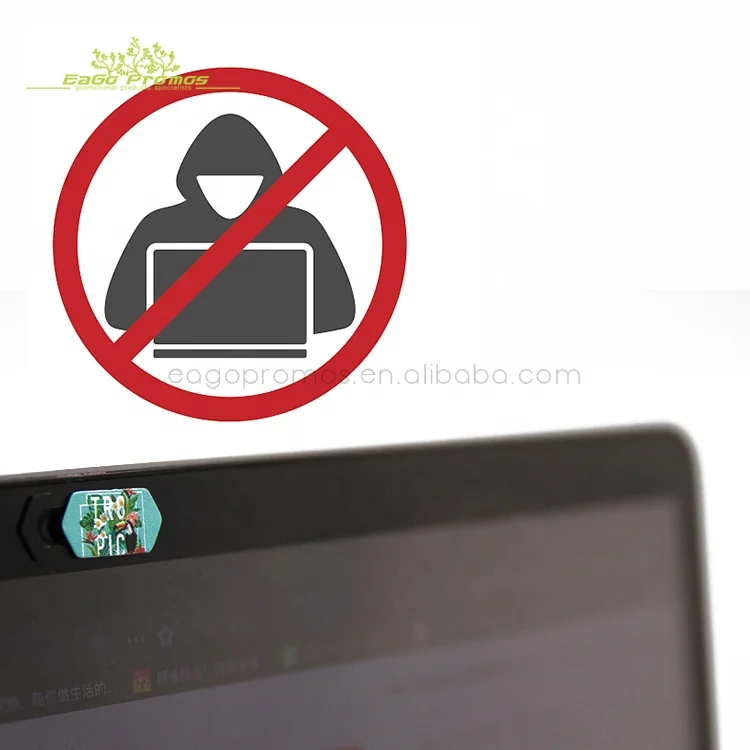 2023 Privacy slider promotional plastic custom logo printed webcam laptop cover smartphone