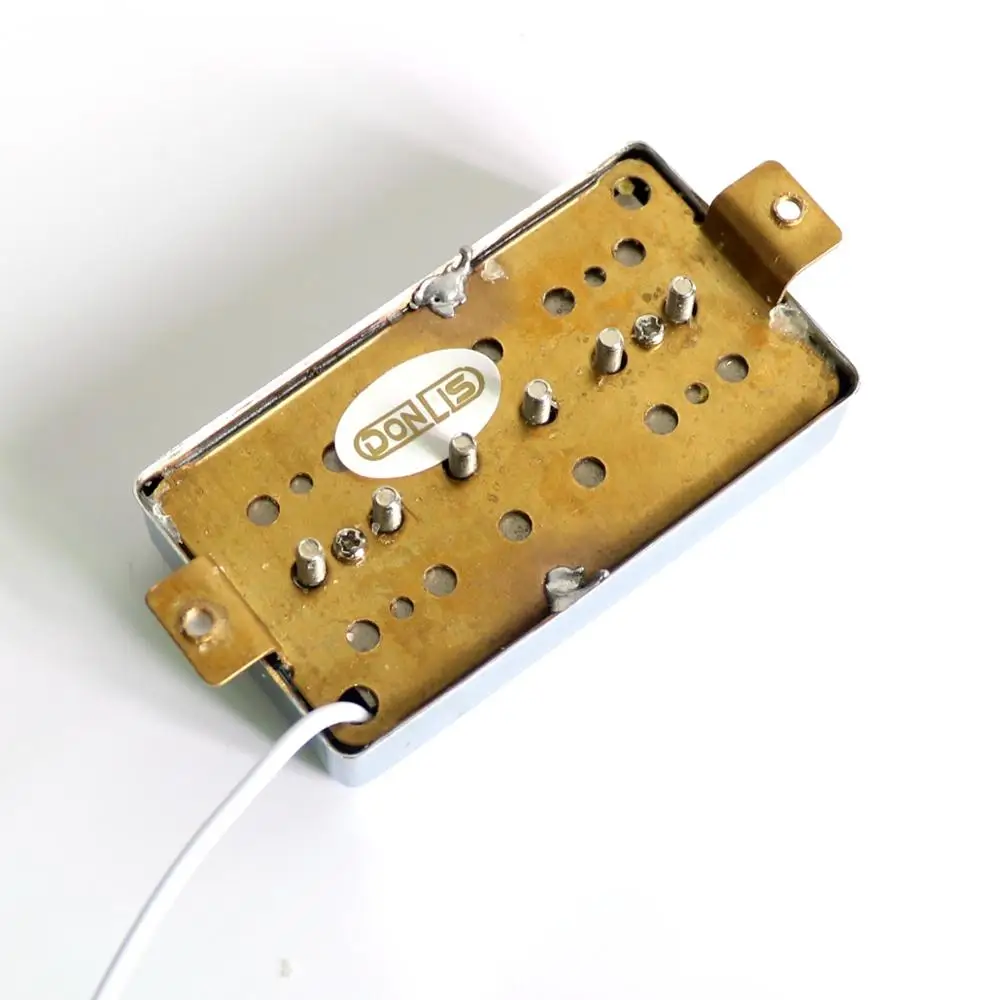 Donlis AlNiCo 2 Magnet P90 Humbucker size Lp Guitar Pickup with Wax Potted