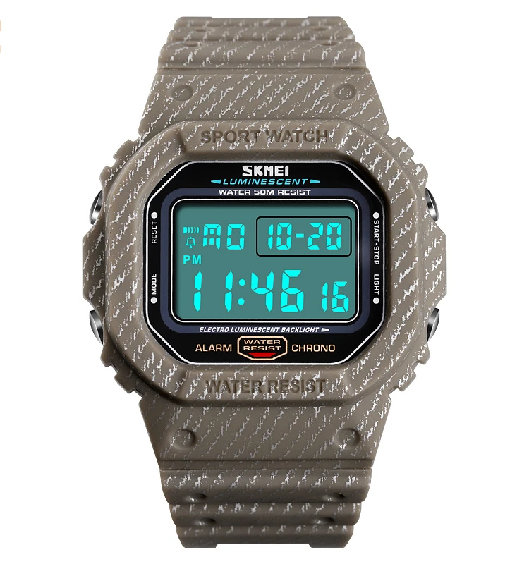 camouflage 2019 skmei fashion sports digital watches men wristwatches
