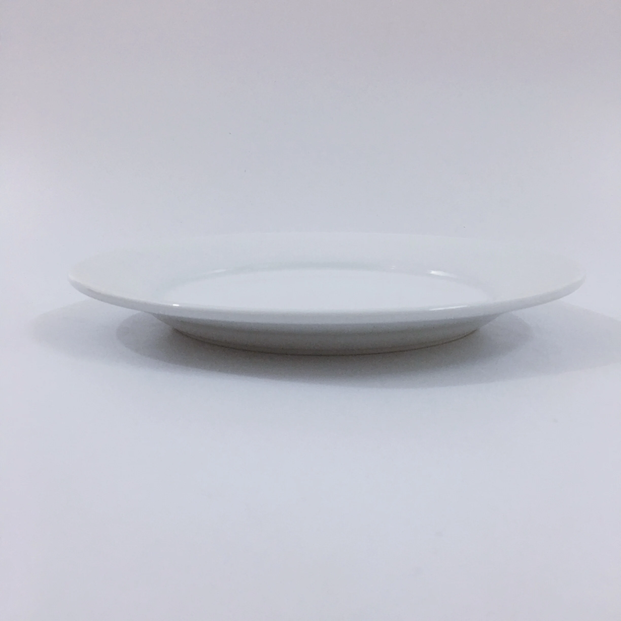 
9 inch China supplier custom printed tableware new products high-end ceramic dinner white plates side dish 