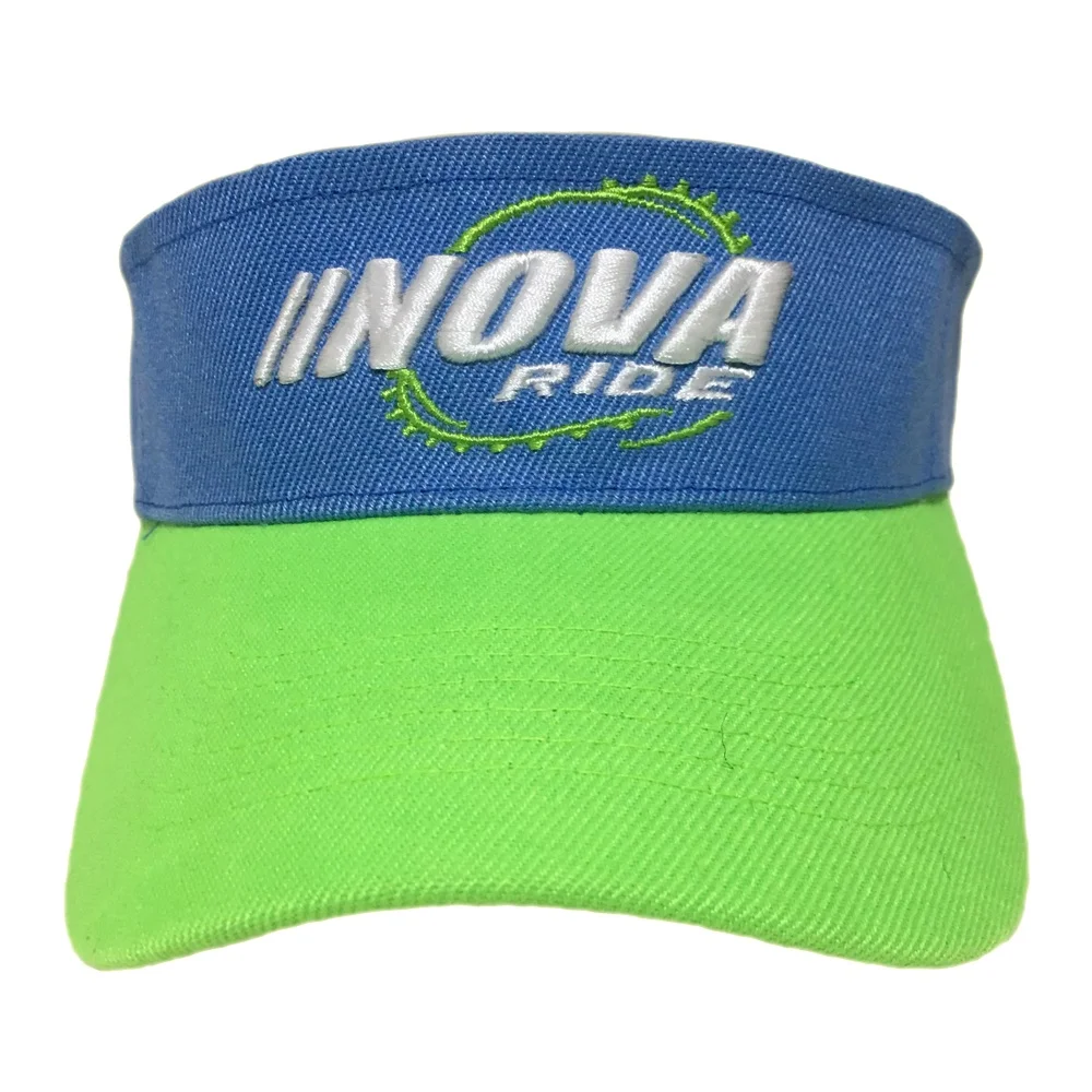 OEM Summer Outdoor Fashion Cotton Acrylic Women 3d Embroidery logo Custom Sun Sports Visor Cap