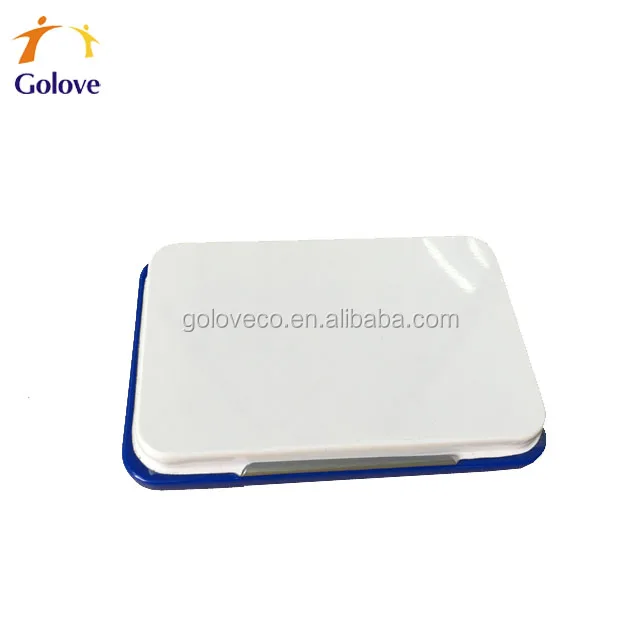 Blue color voting stamp pad  for Tanzania election