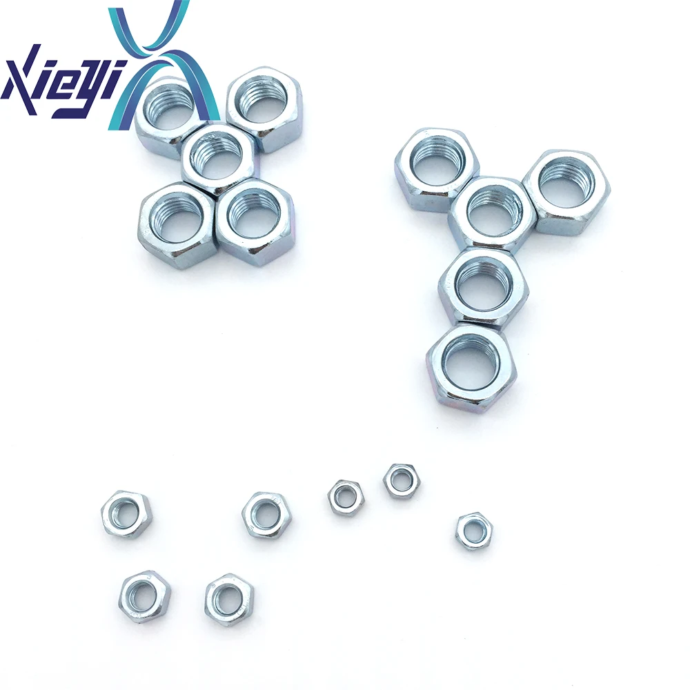 
High Tensile Hex Nuts, DIN 934 Zinc plated Nut 