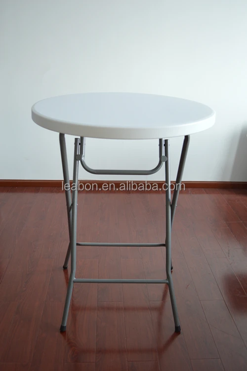 
Folding round banquet table and folding chair 
