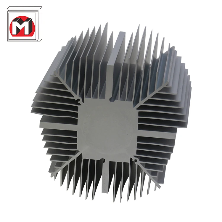 
Precision CNC machining die casting aluminium cpu / led heat sink 50w, heat sink aluminum 