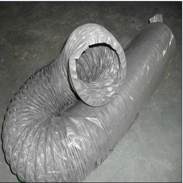 PVC Fabric Flexible Steel Wire Ventilation Duct