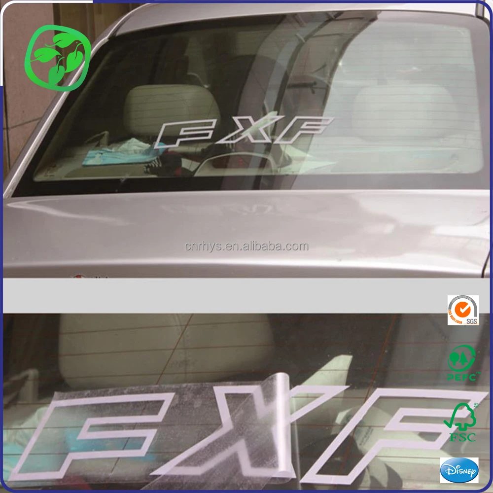 Custom car body stickers hot sale regular size for any