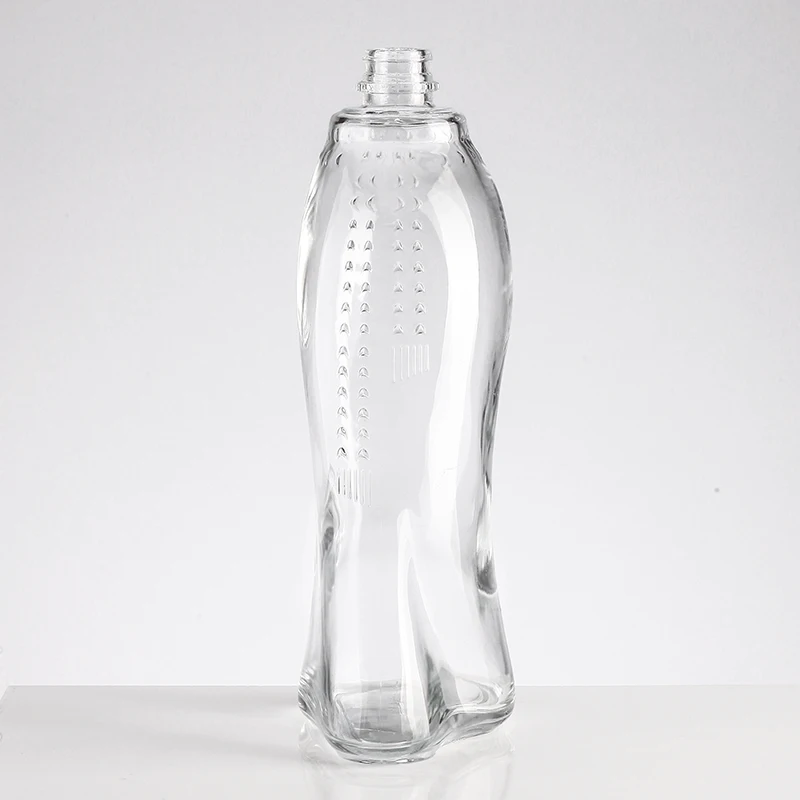 IL glass water bottles with custom logo