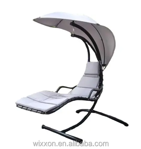 Лидер продаж раздвижной стул из ротанга с металлической подставкой для вертолета Сингапур