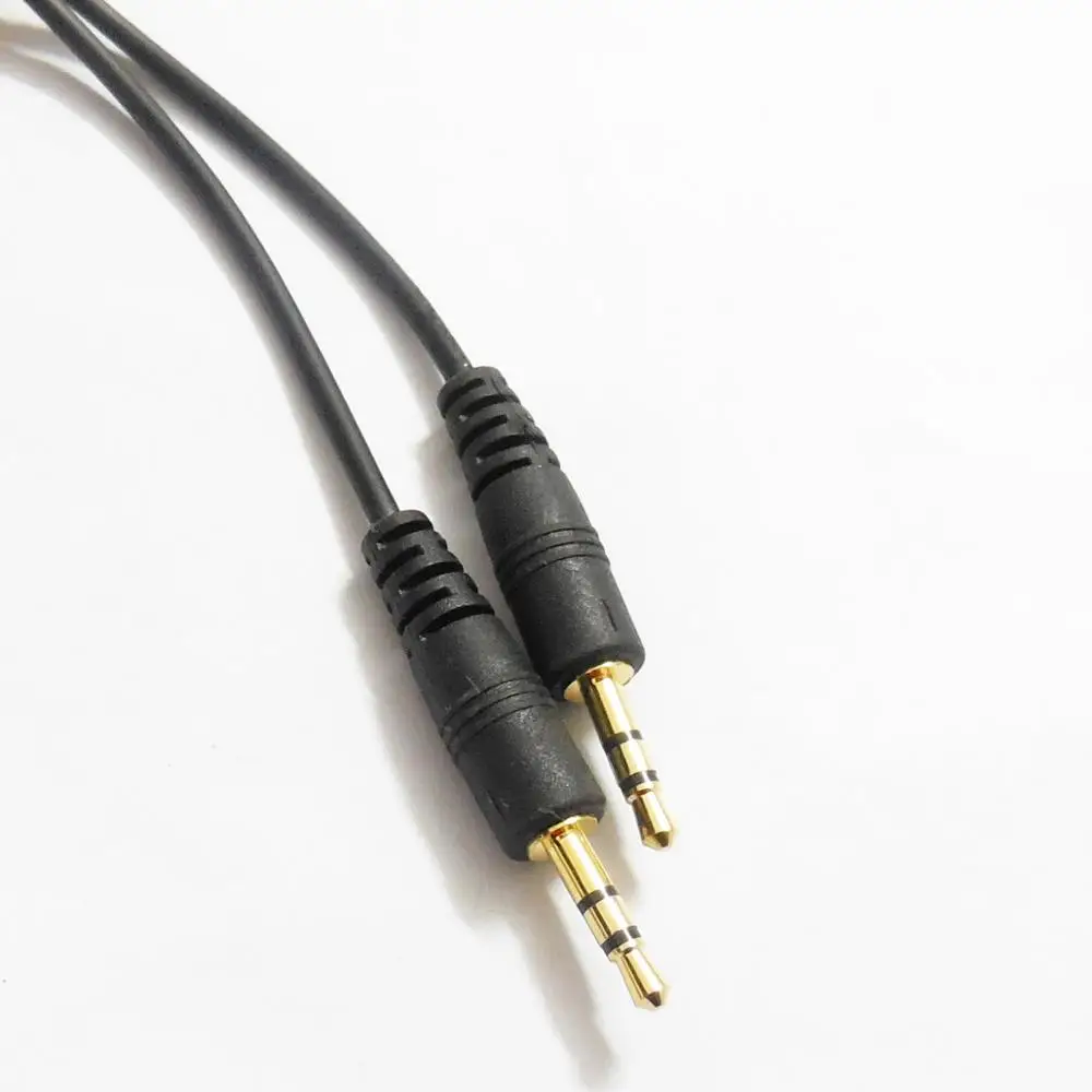 Gold plated 28AWG*3C Audio Adapter 2.5mm To 3.5mm Stereo Cable