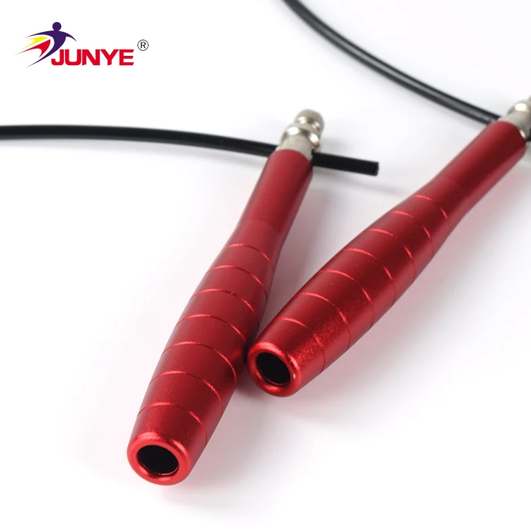 Small Order Accept PVC Coated High Speed Ball Bearing Retractable Freestyle self locking High Speed Skipping Jump Rope