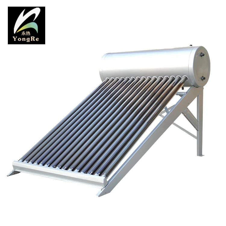 
Indian Type Vacuum Tube Low Pressure 200 L Compact Solar Water Heater 