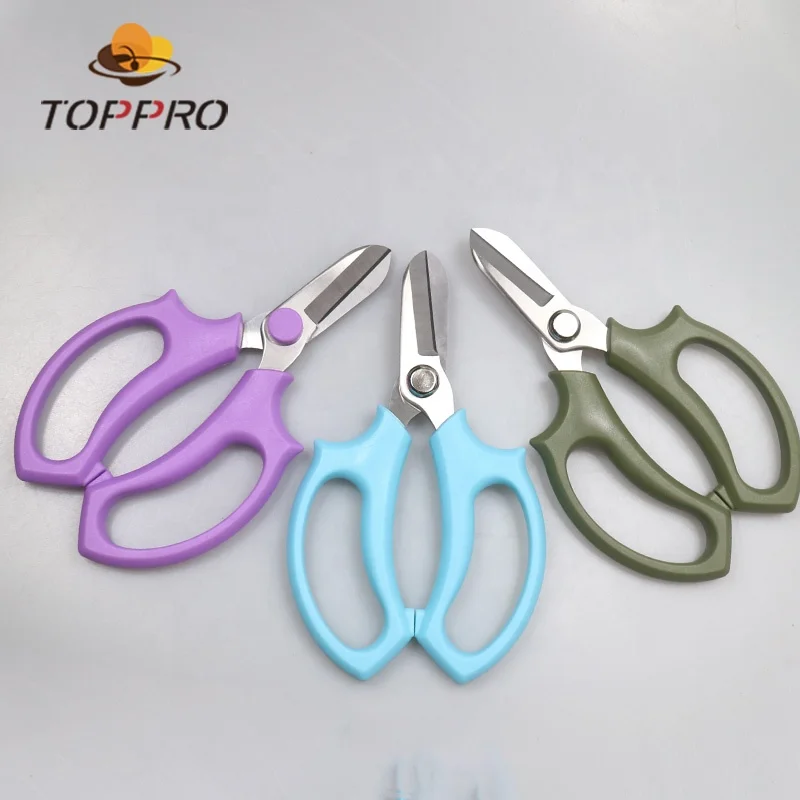 
Professional Garden Tools Carbon Steel Flower Floriculture Scissor For Flower Cutting 