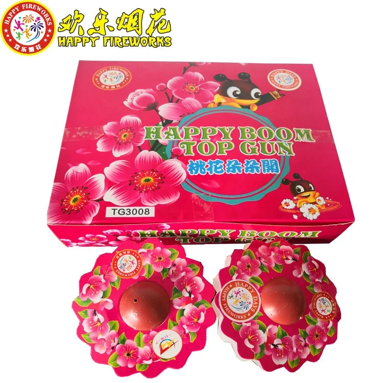 Liuyang factory good price Kids Outdoor Play Happy Boom Safe Small novelty  Toys 1.4G Un0336 Ground Bloom Spinner Fireworks