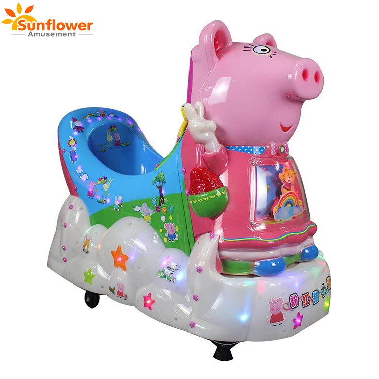 Amusement park professional indoor kiddie rides for rent with ce plastic kiddie rider game machine