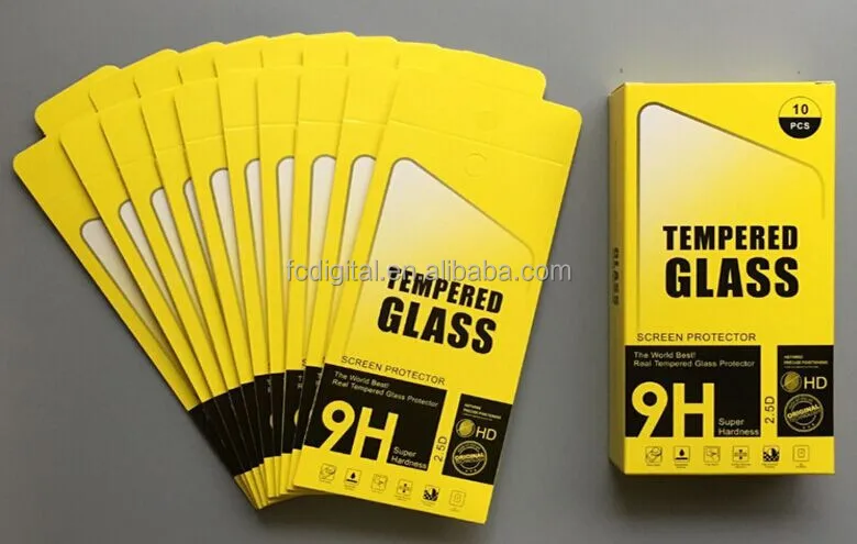 Retail Package Paper Packing For Tempered Glass Screen Protector (Only Package Not include Tempered Glass)