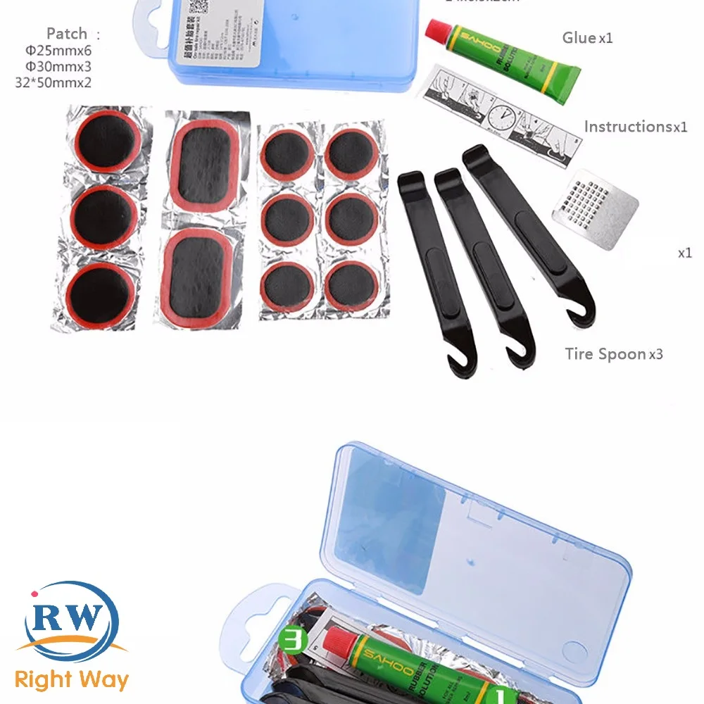 
Portable Bicycle Accessories Good Quality Bicycle Tire Repair Tool Set Kit 