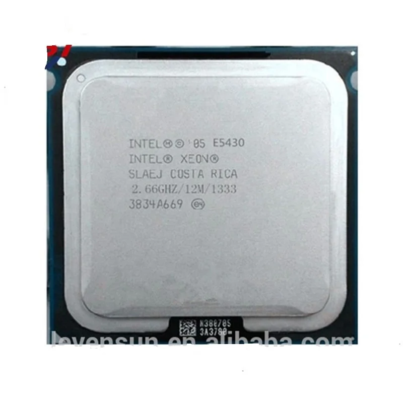 Для процессора Intel Xeon E5430 (кэш 12M, 2,66 ГГц, 1333 МГц FSB)