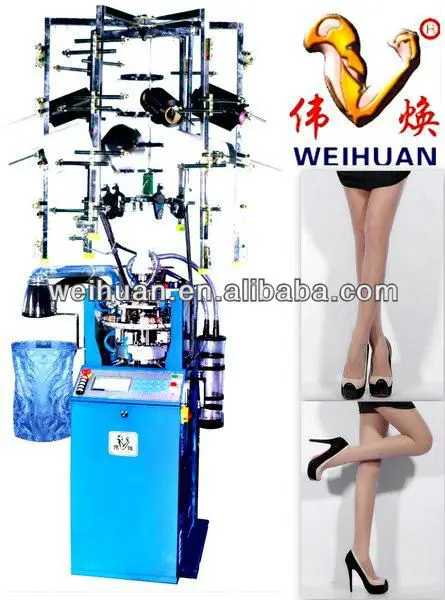 WH-12 full-automatic high speed plain silk stockings weaving machine(4 inch)