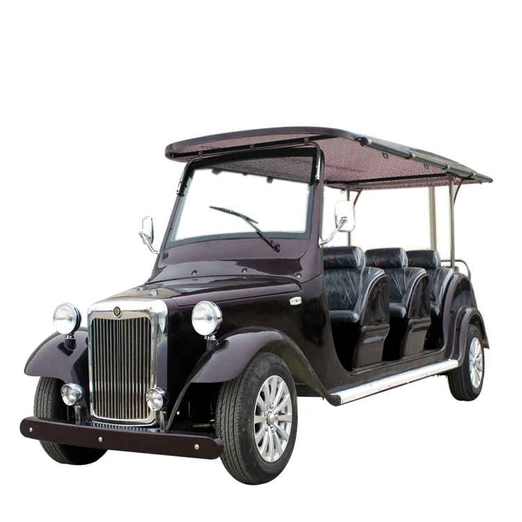 12 Seats Electric Sightseeing Tourist Car With CE Certification