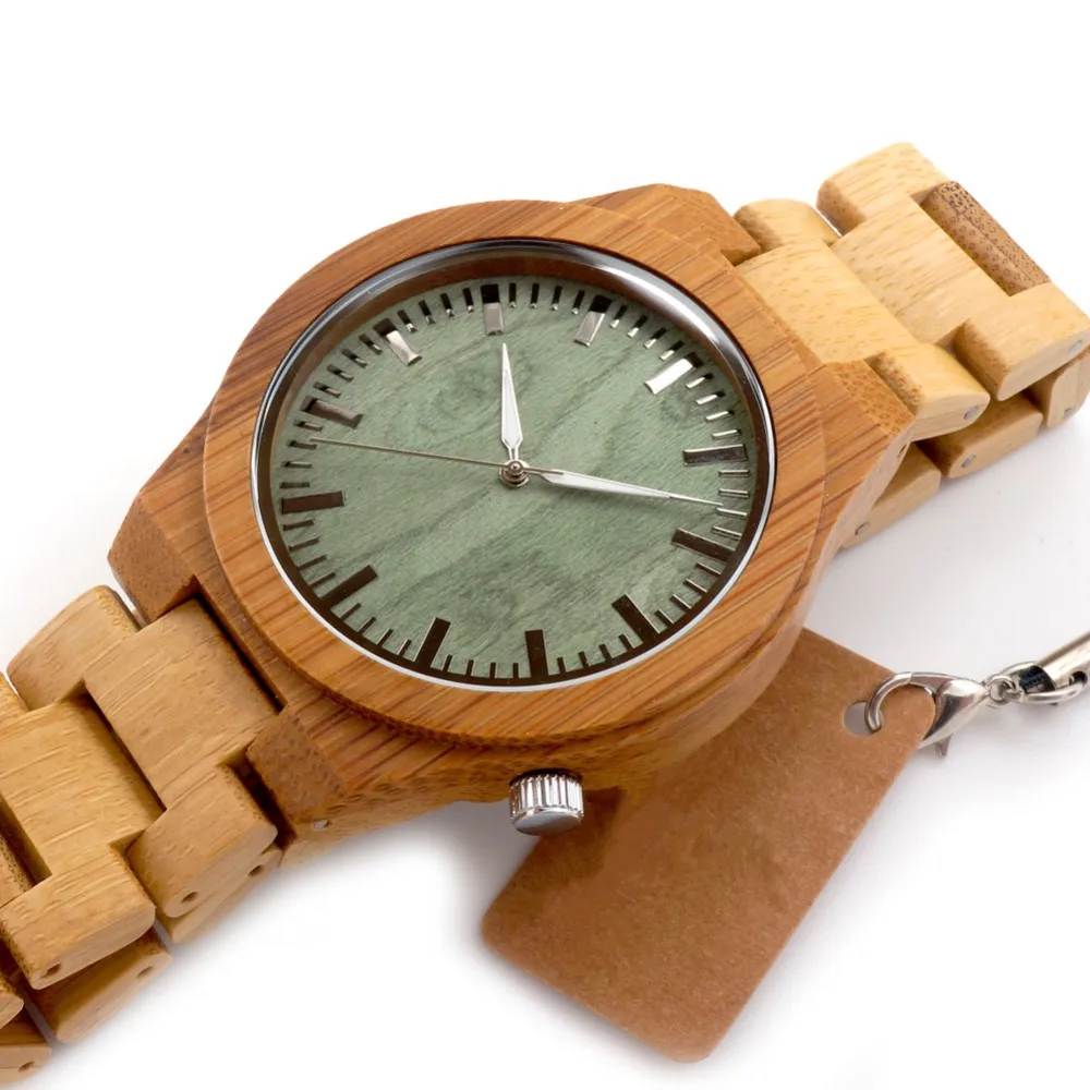 For Mens Womens Custom Designer Watches Luxury Bamboo Wooden Watch Box Arrival Wood in Round Bamboo 2017 New Fashion Watches