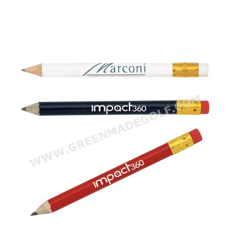 3.5 inch HB & 2B personalized pencils,wooden pencil