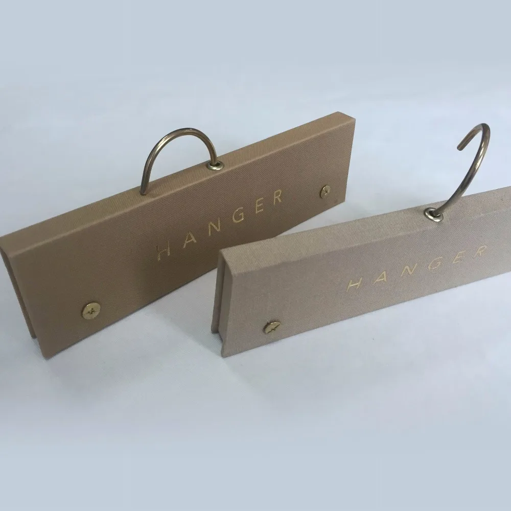 Alibaba China Paper Card Holder Fabric Cover Sample Printing Header