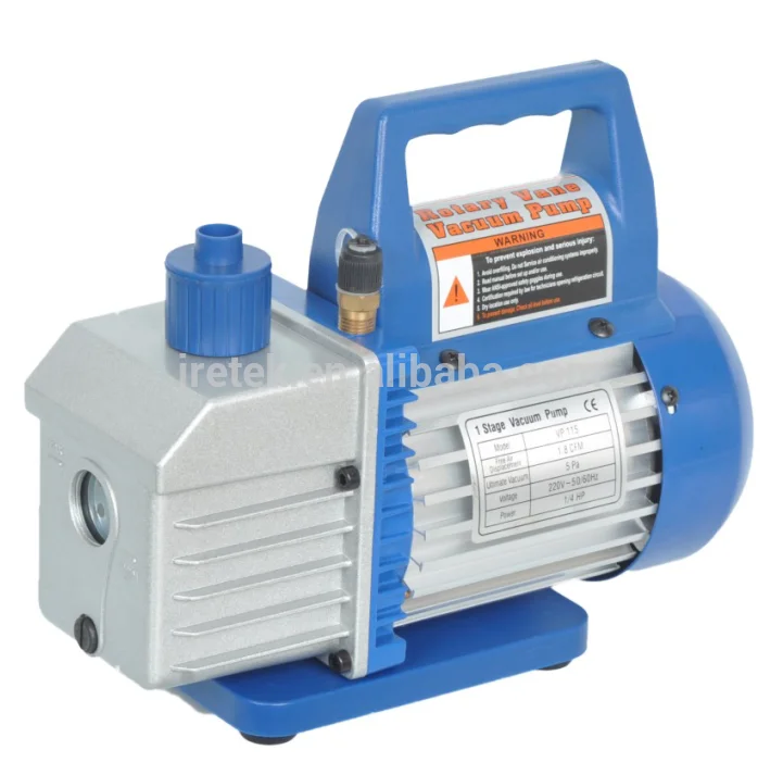 Single Stage High Performance Rotary Vacuum Pump for Refrigerator Parts