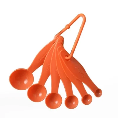 6 шт., пластиковых мерных ложек для выпечки