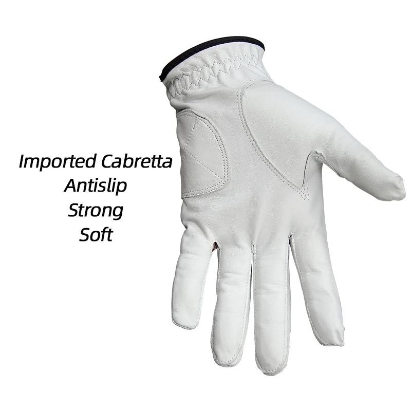 PLAYEAGLE Wholesales Golf LeatherGlove for Left Handglove MenGlove for Sports