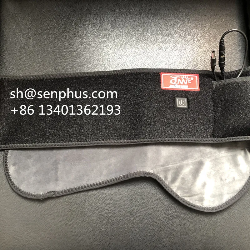 electric heated  waist warmer  therapy heating waist wraps 5v, 7.4v, 12v
