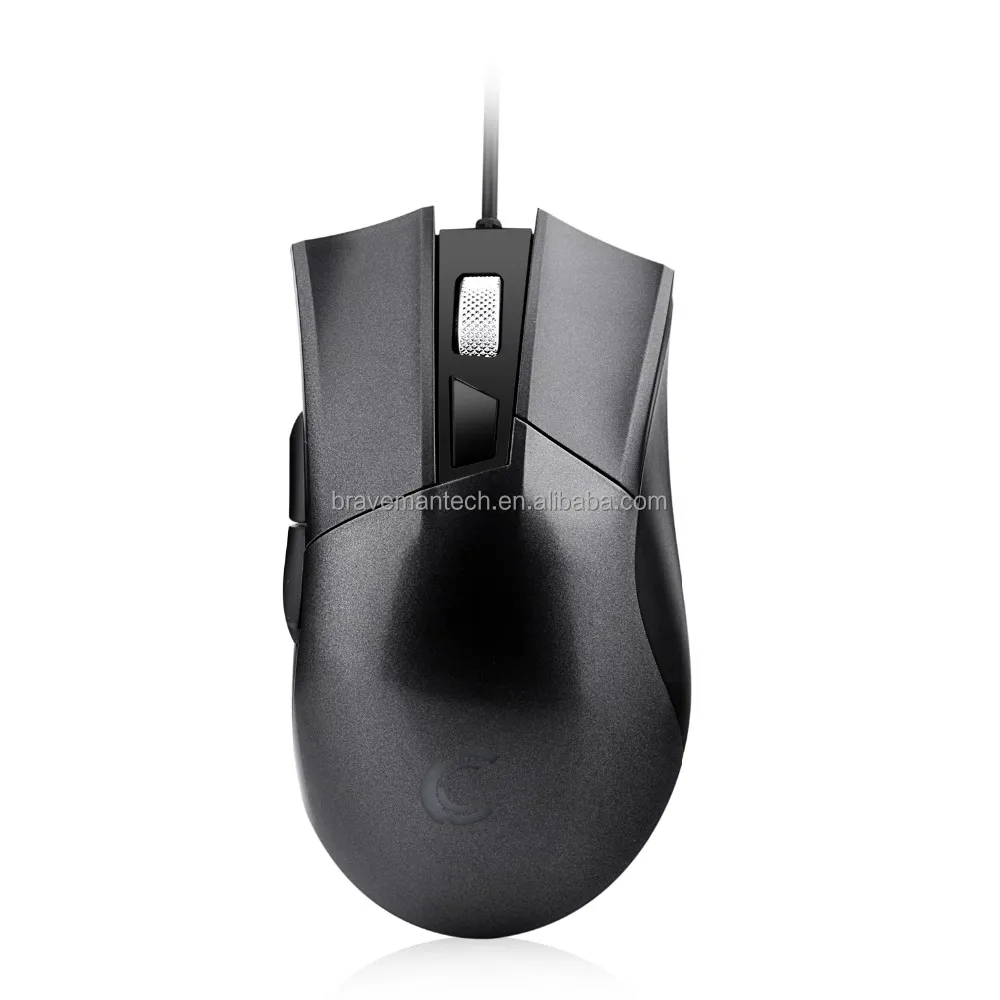 Обтекаемая эргономичная игровая мышь AVAGO 3310 с высоким DPI и автоматическим изменением цвета