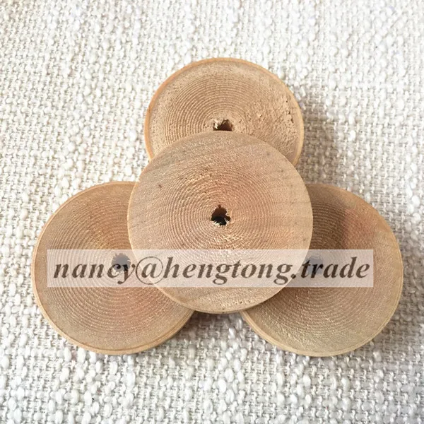 40mm birch wheel wood bead,birch pulley,wood accessory without varnish