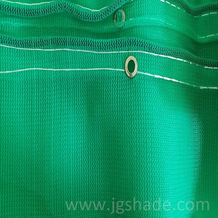 Green HDPE fine mesh Trailer Cargo Security Net