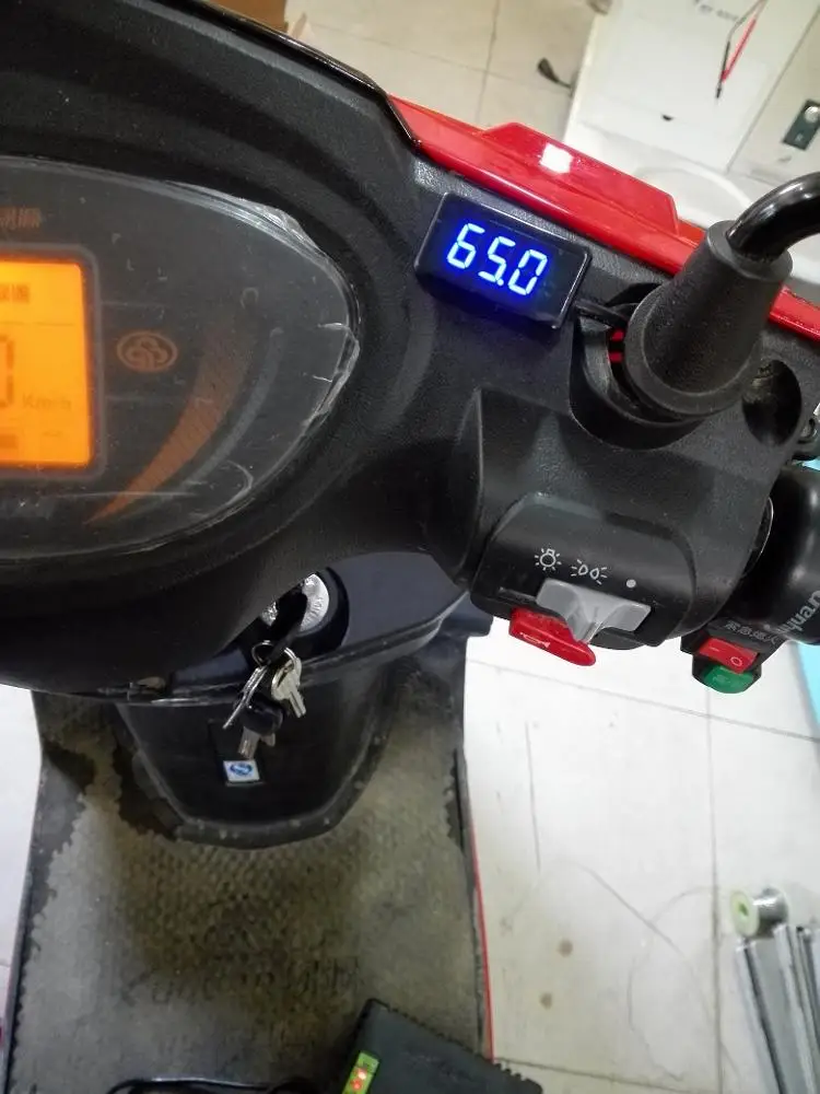 4 5-30 в мини Водонепроницаемый вольтметр IP65