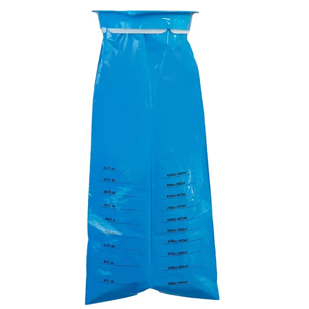 
Pack of 45 pcs Light Blue medical vomit bag for vomit collecting, carsickness, morning sickness 