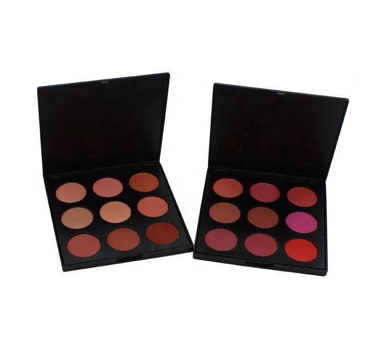 
Fashion Popular Matte Pressed Powder Blusher Palette Cheek Makeup Custom Blush 