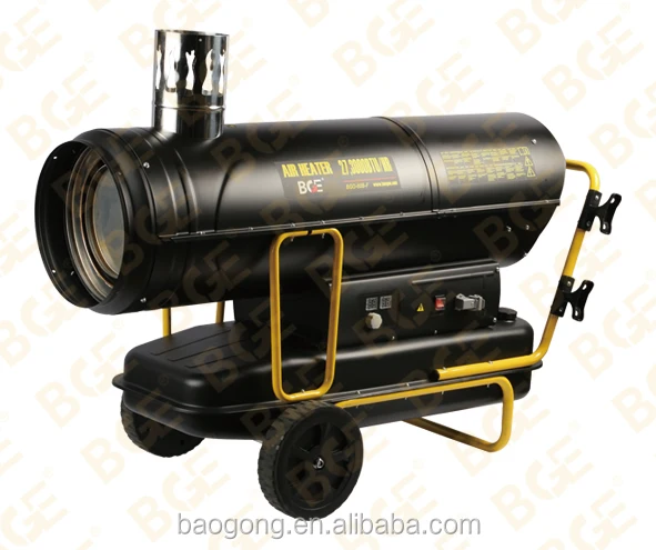 BGE 80KW Industrial Indirect Diesel Kerosene Oil Forced Air Heater for Greenhouse Chicken Farm Poultry