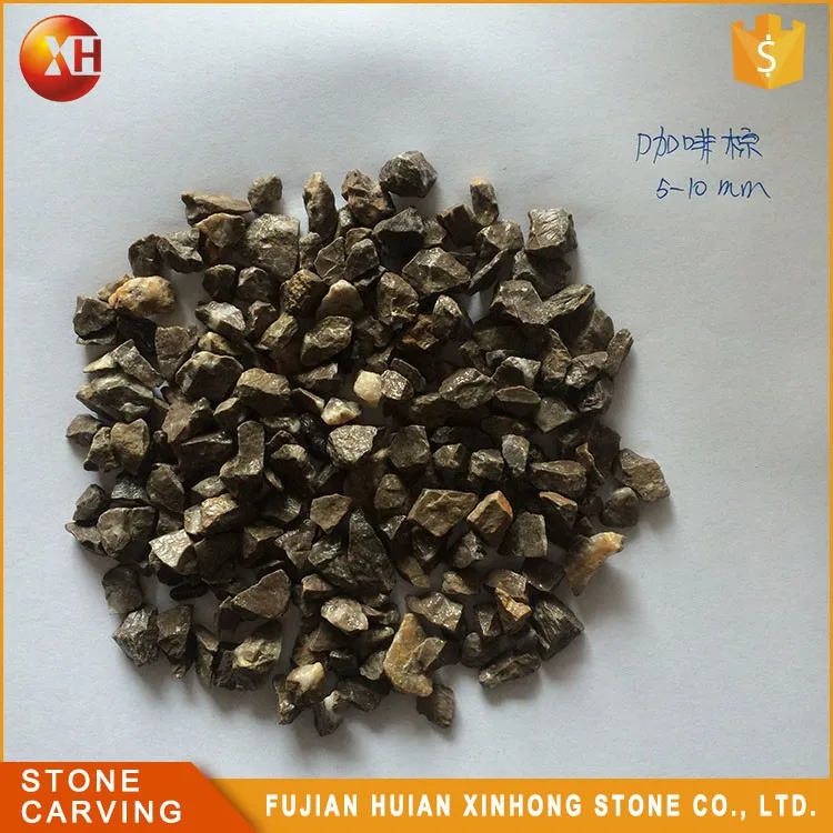 Производим Высокого Качества 5-10 ММ Коричневый Цвет Галечный