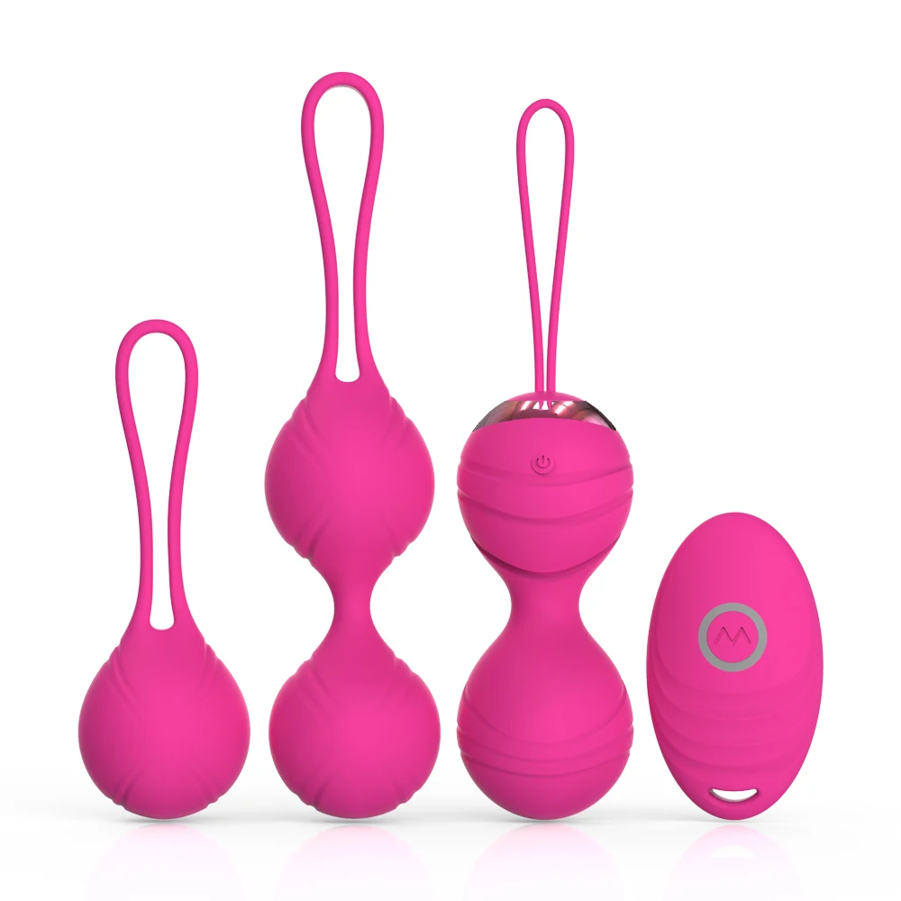 Top Wireless Remote Control Vibrating Eggs 10 Frequency Vagina Exercise Women silicone kegel  exercise ball sex toys for sale