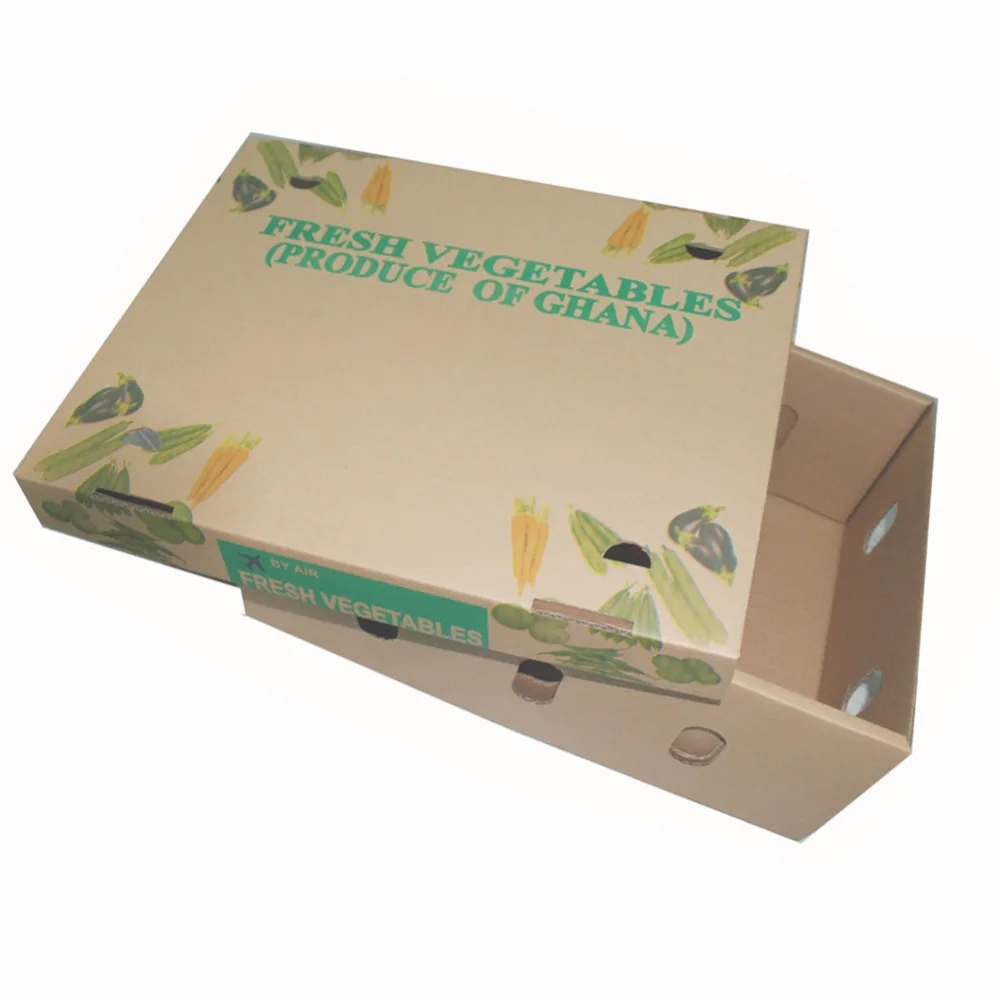 Fruit and Vegetable Use paper packaging box for cucumber