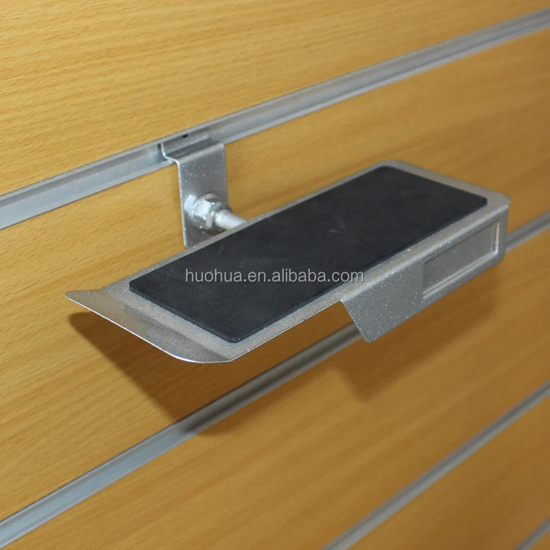 huohua top quality silver color hot sale acrylic shoe display stand