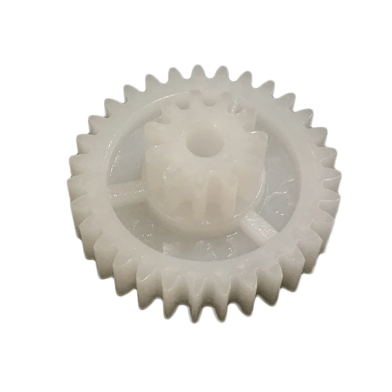 dongguan cnc machining Custom plastic double spur gear engrenagem dupla plastic gears mould